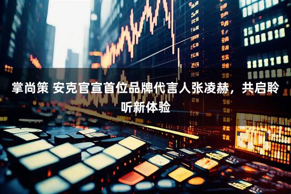 掌尚策 安克官宣首位品牌代言人张凌赫，共启聆听新体验