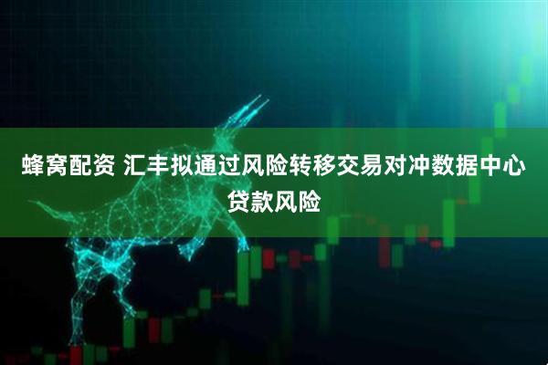 蜂窝配资 汇丰拟通过风险转移交易对冲数据中心贷款风险